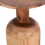 ΒΟΗΘΗΤΙΚΟ ΤΡΑΠΕΖΑΚΙ PUMBE HM9891.11 ΞΥΛΟ SUAR ΣΕ ΦΥΣΙΚΟ ΧΡΩΜΑ Φ40x50Υεκ