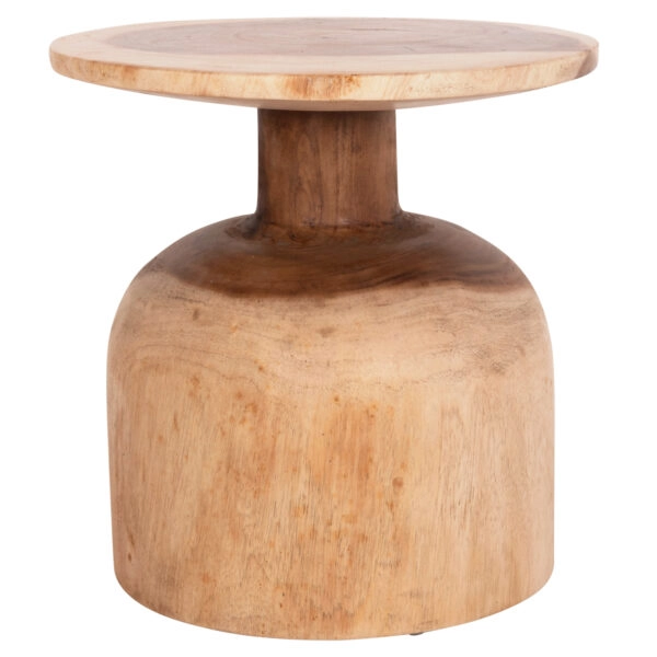 ΒΟΗΘΗΤΙΚΟ ΤΡΑΠΕΖΑΚΙ PUMBE-s HM9892.11 ΞΥΛΟ SUAR--ΦΥΣΙΚΟ Φ40x40Υεκ