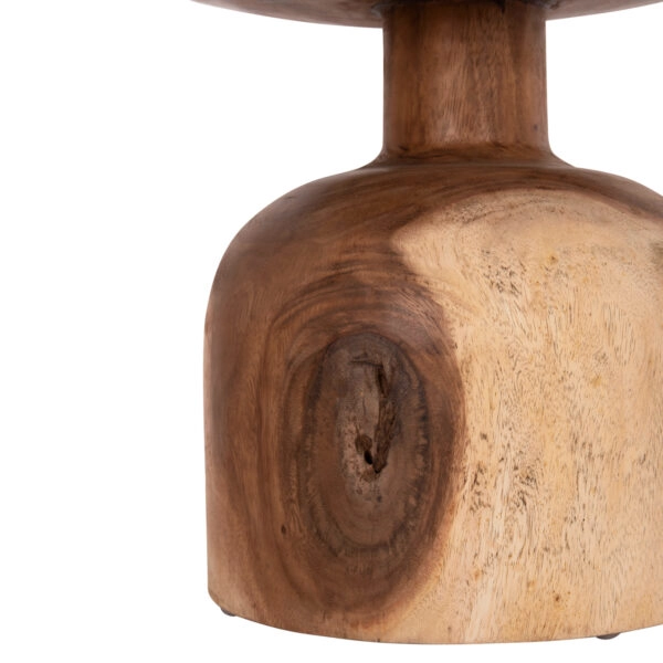 ΒΟΗΘΗΤΙΚΟ ΤΡΑΠΕΖΑΚΙ PUMBE-s HM9892.11 ΞΥΛΟ SUAR--ΦΥΣΙΚΟ Φ40x40Υεκ