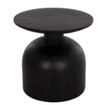 ΒΟΗΘΗΤΙΚΟ ΤΡΑΠΕΖΑΚΙ PUMBE-s HM9892.12 ΞΥΛΟ SUAR--ΜΑΥΡΟ Φ40x40Υεκ