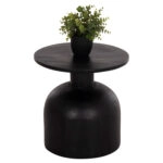 ΒΟΗΘΗΤΙΚΟ ΤΡΑΠΕΖΑΚΙ PUMBE-s HM9892.12 ΞΥΛΟ SUAR--ΜΑΥΡΟ Φ40x40Υεκ