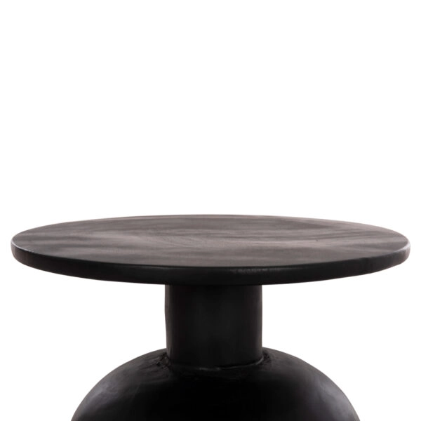 ΒΟΗΘΗΤΙΚΟ ΤΡΑΠΕΖΑΚΙ PUMBE-s HM9892.12 ΞΥΛΟ SUAR--ΜΑΥΡΟ Φ40x40Υεκ