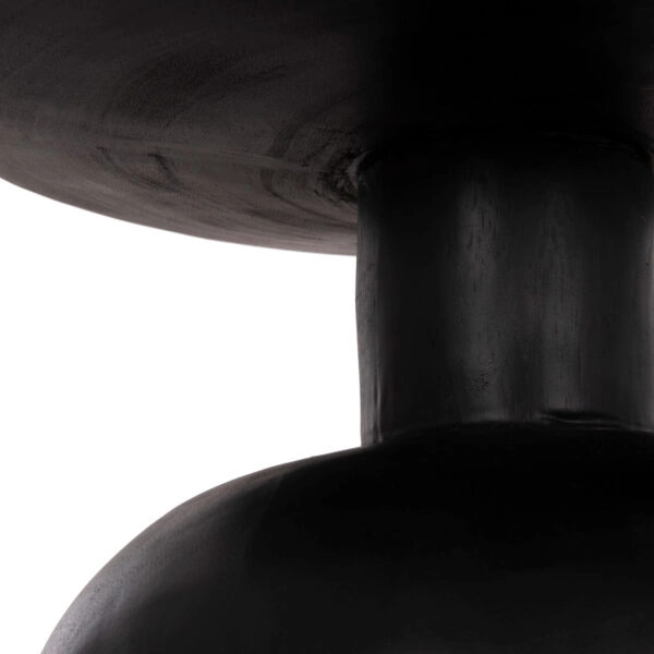 ΒΟΗΘΗΤΙΚΟ ΤΡΑΠΕΖΑΚΙ PUMBE-s HM9892.12 ΞΥΛΟ SUAR--ΜΑΥΡΟ Φ40x40Υεκ