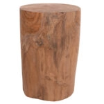 ΒΟΗΘΗΤΙΚΟ ΤΡΑΠΕΖΑΚΙ/ΣΚΑΜΠΟ TRONCO HM9374.21 ΞΥΛΟ TEAK--ΦΥΣΙΚΟ Φ30x45Υεκ.