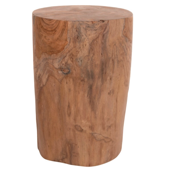 ΒΟΗΘΗΤΙΚΟ ΤΡΑΠΕΖΑΚΙ/ΣΚΑΜΠΟ TRONCO HM9374.21 ΞΥΛΟ TEAK--ΦΥΣΙΚΟ Φ30x45Υεκ.