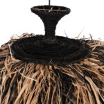 ΦΩΤΙΣΤΙΚΟ ΟΡΟΦΗΣ ORDEM HM4716 ΚΑΠΕΛΟ ΙΝΕΣ SISAL & ΜΠΑΝΑΝΑΣ-ΜΑΥΡΟ & ΦΥΣΙΚΟ Φ60εκ