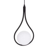 ΦΩΤΙΣΤΙΚΟ ΟΡΟΦΗΣ DROPLET HM7503.11 ΜΕΤΑΛΛΟ ΣΕ ΜΑΥΡΟ-ΛΕΥΚΟΣ ΓΛΟΜΠΟΣ 23,5x12x147Υεκ.