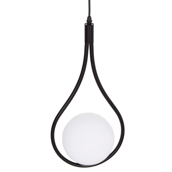 ΦΩΤΙΣΤΙΚΟ ΟΡΟΦΗΣ DROPLET HM7503.11 ΜΕΤΑΛΛΟ ΣΕ ΜΑΥΡΟ-ΛΕΥΚΟΣ ΓΛΟΜΠΟΣ 23,5x12x147Υεκ.