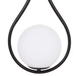 ΦΩΤΙΣΤΙΚΟ ΟΡΟΦΗΣ DROPLET HM7503.11 ΜΕΤΑΛΛΟ ΣΕ ΜΑΥΡΟ-ΛΕΥΚΟΣ ΓΛΟΜΠΟΣ 23,5x12x147Υεκ.