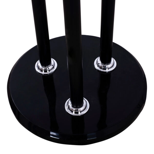 ΚΑΛΟΓΕΡΟΣ 3ΠΛΟΣ WYATT HM8610.02 ΞΥΛΟ ΟΞΙΑΣ-ΜΑΥΡΟ ΜΕΤΑΛΛΟ-ΒΑΣΗ ΜΑΡΜΑΡΟ Φ37X173Υεκ.