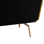 ΚΑΝΑΠΕΣ ΚΡΕΒΑΤΙ 3ΘΕΣΙΟΣ ΑΠΟ ΒΕΛΟΥΔΟ ΛΑΔΙ HM3168.13 193Χ85Χ88Υ εκ.