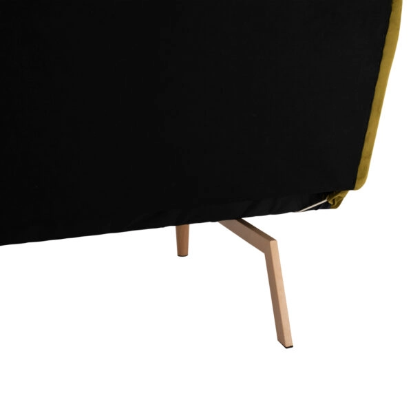 ΚΑΝΑΠΕΣ ΚΡΕΒΑΤΙ 3ΘΕΣΙΟΣ ΑΠΟ ΒΕΛΟΥΔΟ ΛΑΔΙ HM3168.13 193Χ85Χ88Υ εκ.