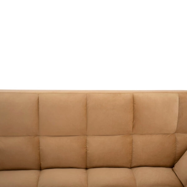 ΚΑΝΑΠΕΣ ΚΡΕΒΑΤΙ 3ΘΕΣΙΟΣ ΑΠΟ ΒΕΛΟΥΔΟ ΜΠΕΖ HM3167.07 182Χ80Χ88Υ εκ.