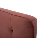 ΚΑΝΑΠΕΣ ΚΡΕΒΑΤΙ 3ΘΕΣΙΟΣ ΑΠΟ ΒΕΛΟΥΔΟ ΣΑΠΙΟ ΜΗΛΟ HM3168.02 193Χ85Χ88Υ εκ.