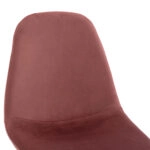 ΚΑΡΕΚΛΑ LEONARDO ΒΕΛΟΥΔΟ ΣΑΠΙΟ ΜΗΛΟ ΜΕ ΜΕΤΑΛΛΙΚΑ ΠΟΔΙΑ 45x53x85Υ εκ. HM00100.02