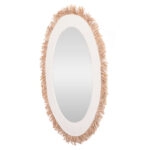 ΚΑΘΡΕΠΤΗΣ ΤΟΙΧΟΥ ΣΕΙΡΑ SANTORINI HM4528 MDF ΥΠΟΛΕΥΚΟ-ΔΙΑΚΟΣΜΗΣΗ ΣΕ ΜΠΕΖ 60x2x80Υεκ.