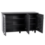 ΠΑΠΟΥΤΣΟΘΗΚΗ-ΝΤΟΥΛΑΠΙ IGGY ΞΥΛΙΝΗ 3ΠΟΡΤΕΣ HM2211.10 ΓΚΡΙ 114Χ34Χ68