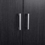 ΠΑΠΟΥΤΣΟΘΗΚΗ ΞΥΛΙΝΗ DAYANNA ΜΕ 6 ΡΑΦΙΑ 60X43X180.5εκ. ZEBRANO HM2379.01