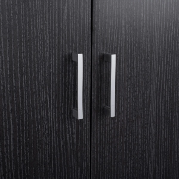 ΠΑΠΟΥΤΣΟΘΗΚΗ ΞΥΛΙΝΗ DAYANNA ΜΕ 6 ΡΑΦΙΑ 60X43X180.5εκ. ZEBRANO HM2379.01