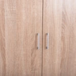 ΠΑΠΟΥΤΣΟΘΗΚΗ ΞΥΛΙΝΗ DAYANNA ΜΕ 6 ΡΑΦΙΑ 60X43X180.5εκ. SONAMA HM2379.02