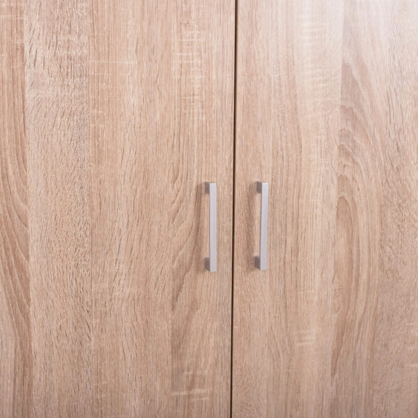 ΠΑΠΟΥΤΣΟΘΗΚΗ ΞΥΛΙΝΗ DAYANNA ΜΕ 6 ΡΑΦΙΑ 60X43X180.5εκ. SONAMA HM2379.02