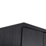 ΠΑΠΟΥΤΣΟΘΗΚΗ ΞΥΛΙΝΗ DAYANNA ΜΕ 6 ΡΑΦΙΑ 60X43X180.5εκ. ZEBRANO HM2379.01