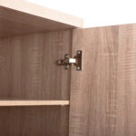 ΠΑΠΟΥΤΣΟΘΗΚΗ ΞΥΛΙΝΗ DAYANNA ΜΕ 6 ΡΑΦΙΑ 60X43X180.5εκ. SONAMA HM2379.02