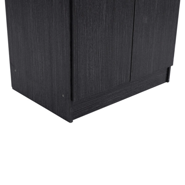 ΠΑΠΟΥΤΣΟΘΗΚΗ ΞΥΛΙΝΗ DAYANNA ΜΕ 6 ΡΑΦΙΑ 60X43X180.5εκ. ZEBRANO HM2379.01