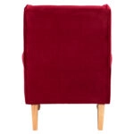 ΠΟΛΥΘΡΟΝΑ ΜΠΕΡΖΕΡΑ ΚΟΚΚΙΝΟ ΒΕΛΟΥΔΟ BRANDON 81Χ83Χ101Υ εκ.HM3073.14