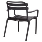 ΠΟΛΥΘΡΟΝΑ ΠΟΛΥΠΡΟΠΥΛΕΝΙΟΥ KORVER HM6333.02 ΜΑΥΡΗ 48x67x75Υεκ.