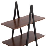 ΡΑΦΙΕΡΑ STAM HM18073.04 ΜΑΥΡΟΣ ΜΕΤΑΛΛΙΚΟΣ ΣΚΕΛΕΤΟΣ-ΜΕΛΑΜΙΝΗ ΚΑΡΥΔΙ 71x38x164Υεκ.