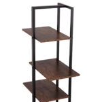 ΡΑΦΙΕΡΑ OMNI HM18074.04 ΜΑΥΡΟΣ ΜΕΤΑΛΛΙΚΟΣ ΣΚΕΛΕΤΟΣ-ΜΕΛΑΜΙΝΗ ΚΑΡΥΔΙ 80x34x151,5Υεκ