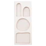 ΡΑΦΙΕΡΑ ΤΟΙΧΟΥ ΣΕΙΡΑ SANTORINI HM18069 MDF ΣΕ ΥΠΟΛΕΥΚΟ ΧΡΩΜΑ 47,5x18x120Υεκ.