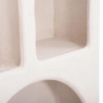 ΡΑΦΙΕΡΑ ΤΟΙΧΟΥ ΣΕΙΡΑ SANTORINI HM18069 MDF ΣΕ ΥΠΟΛΕΥΚΟ ΧΡΩΜΑ 47,5x18x120Υεκ.