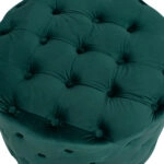 ΣΚΑΜΠΟ KASSIE ΚΥΠΑΡΙΣΣΙ ΒΕΛΟΥΔΟ ΤΥΠΟΥ CHESTERFIELD HM8406.03 Φ60x43Υ εκ.