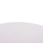 ΤΡΑΠΕΖΙ ΜΠΑΡ ΣΤΡΟΓΓΥΛΟ TERRIN HM6126.11 ΠΟΛΥΠΡΟΠΥΛΕΝΙΟ ΛΕΥΚΟ Φ61x107Υεκ.