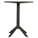 ΤΡΑΠΕΖΙ ΠΟΛΥΠΡΟΠΥΛΕΝΙΟΥ ΤΕΤΡΑΓΩΝΟ TERRIN HM6125.15 DARK OLIVE 60,5x60,5x76,5Υεκ.