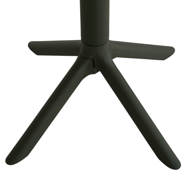 ΤΡΑΠΕΖΙ ΠΟΛΥΠΡΟΠΥΛΕΝΙΟΥ ΤΕΤΡΑΓΩΝΟ TERRIN HM6125.15 DARK OLIVE 60,5x60,5x76,5Υεκ.