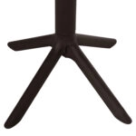 ΤΡΑΠΕΖΙ ΠΟΛΥΠΡΟΠΥΛΕΝΙΟΥ ΤΕΤΡΑΓΩΝΟ TERRIN HM6125.13 ΚΑΦΕ 60,5x60,5x76,5Υεκ.