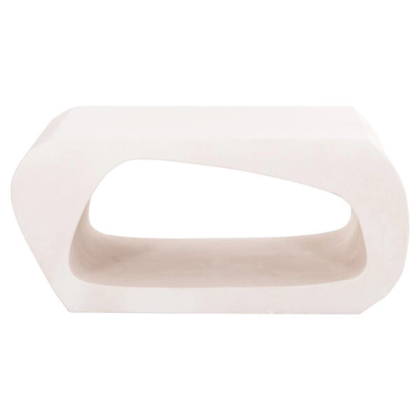 ΤΡΑΠΕΖΙ ΣΑΛΟΝΙΟΥ ΣΕΙΡΑ SANTORINI HM18071 MDF ΣΕ ΥΠΟΛΕΥΚΟ ΧΡΩΜΑ 100x60x45Υεκ.