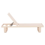 ΞΑΠΛΩΣΤΡΑ ΑΛΟΥΜΙΝΙΟΥ ΜΕ ΥΦΑΣΜΑ TESLIN RICKON HM6292.04 ΣΕ ΚΑΠΟΥΤΣΙΝΟ 198x61,5x97Υεκ.