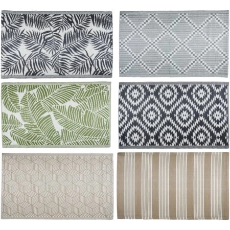 Χαλί Εξωτερικού Χώρου 90x150cm Σε 6 Σχέδια ARTI CASA