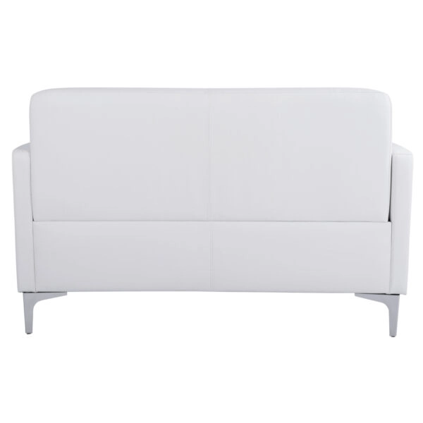 ΚΑΝΑΠΕΣ 2ΘΕΣΙΟΣ NELLIE HM3159.22 ΜΕ ΛΕΥΚΟ PU 113x71x71Υ εκ.