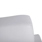 ΚΑΝΑΠΕΣ 2ΘΕΣΙΟΣ NELLIE HM3159.22 ΜΕ ΛΕΥΚΟ PU 113x71x71Υ εκ.