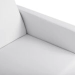 ΚΑΝΑΠΕΣ 3ΘΕΣΙΟΣ NELLIE HM3159.32 ΜΕ ΛΕΥΚΟ PU 163x71x71Υ εκ.