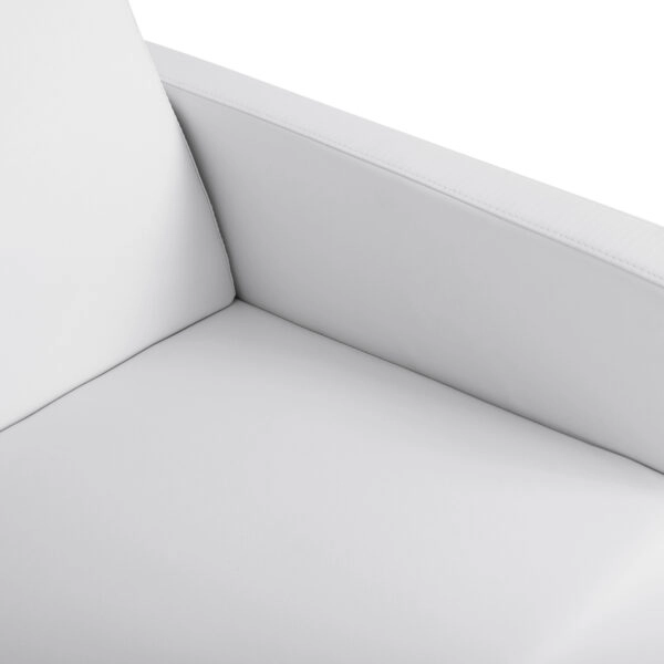 ΚΑΝΑΠΕΣ 3ΘΕΣΙΟΣ NELLIE HM3159.32 ΜΕ ΛΕΥΚΟ PU 163x71x71Υ εκ.