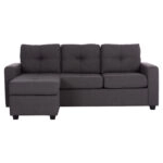 ΚΑΝΑΠΕΣ ΓΩΝΙΑ HM3004.02 ΑΡΙΣΤΕΡΗ ΚΑΙ ΔΕΞΙΑ ΜΕ ΓΚΡΙ ΥΦΑΣΜΑ 205X145X87Y εκ.