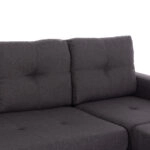 ΚΑΝΑΠΕΣ ΓΩΝΙΑ HM3004.02 ΑΡΙΣΤΕΡΗ ΚΑΙ ΔΕΞΙΑ ΜΕ ΓΚΡΙ ΥΦΑΣΜΑ 205X145X87Y εκ.