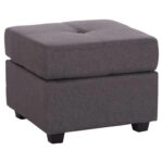 ΚΑΝΑΠΕΣ ΓΩΝΙΑ HM3004.02 ΑΡΙΣΤΕΡΗ ΚΑΙ ΔΕΞΙΑ ΜΕ ΓΚΡΙ ΥΦΑΣΜΑ 205X145X87Y εκ.