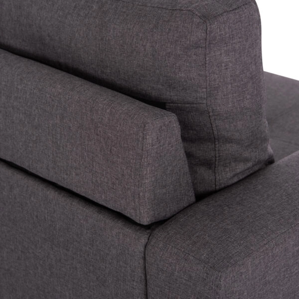 ΚΑΝΑΠΕΣ ΓΩΝΙΑ HM3004.02 ΑΡΙΣΤΕΡΗ ΚΑΙ ΔΕΞΙΑ ΜΕ ΓΚΡΙ ΥΦΑΣΜΑ 205X145X87Y εκ.